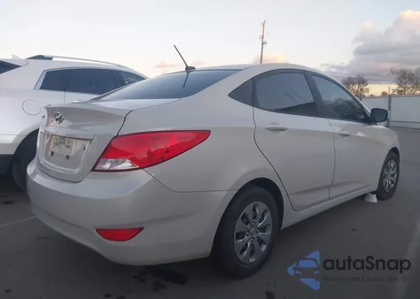 2017 Hyundai Accent Se z USA, uszkodzony, nr VIN KMHCT4AE6HU181434
